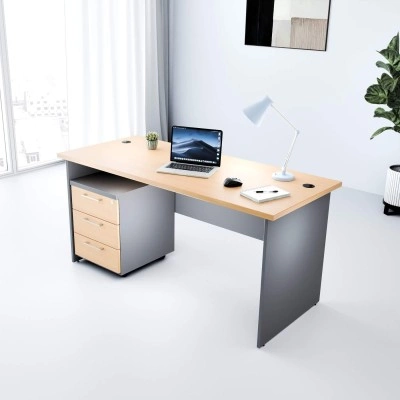 Biurko proste z kontenerkiem mobilnym... 2