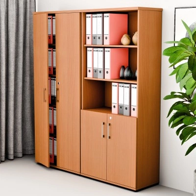 Zestaw wysokich szaf biurowych 5OH -... 2