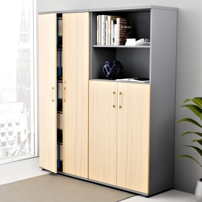 Zestaw wysokich szaf biurowych 5OH -... 2