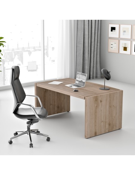 Biurko do gabinetu - MFB 1690 Z | Fundamental, kolor nobile