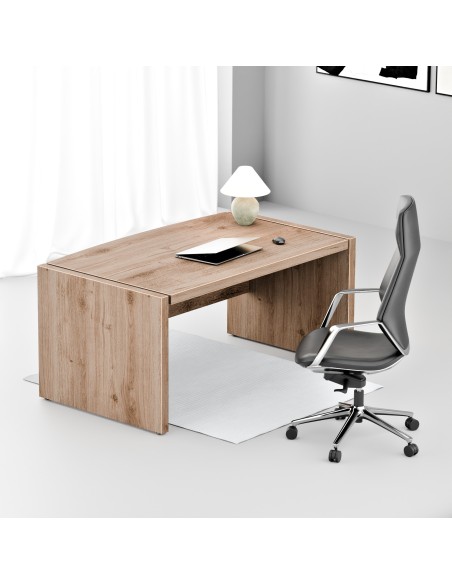 Biurko gabinetowe - MFB 1690 BZ | Fundamental, kolor nobile