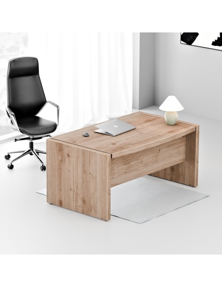 Biurko gabinetowe - MFB 1690 BZ | Fundamental, kolor nobile