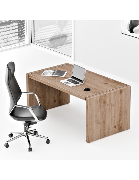 Biurko gabinetowe - MFB 1690 B | Fundamental, kolor nobile