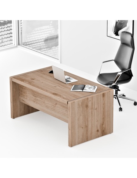 Biurko gabinetowe - MFB 1690 B | Fundamental, kolor nobile