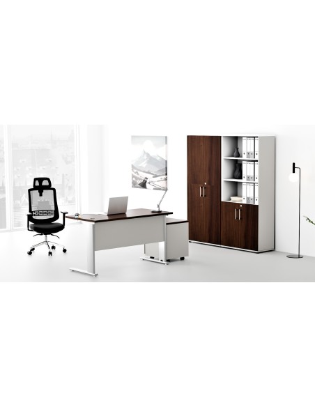 Meble biurowe nowoczesne - komplet mebli do biura | Azco
