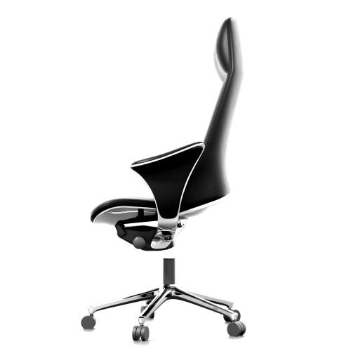 Fotel skórzany gabinetowy TOP TWO - kadr bok