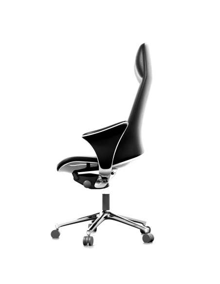 Fotel skórzany gabinetowy TOP TWO - kadr bok