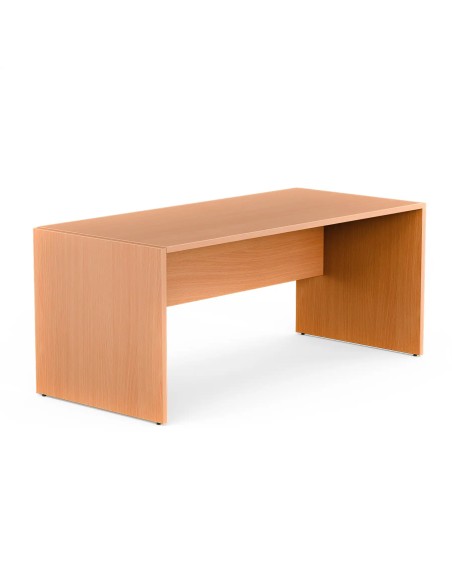 Nowoczesne biurko gabinetowe MGB 18 – 180x80 | Em-Gabinet, kolor buk