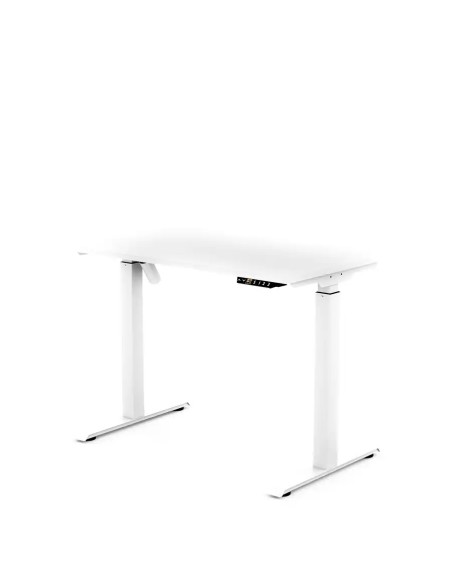 Biurko gamingowe GAME 100X60/100X70, blat biały, stelaż biały