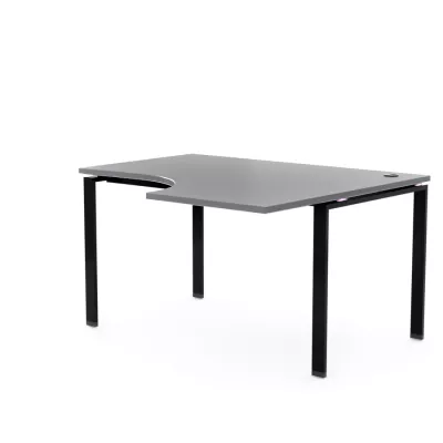 Biurko narożne na metalowych nogach...