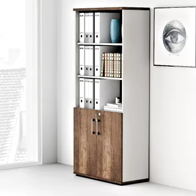 Szafa biurowa 5OH półotwarta - MBS... 2