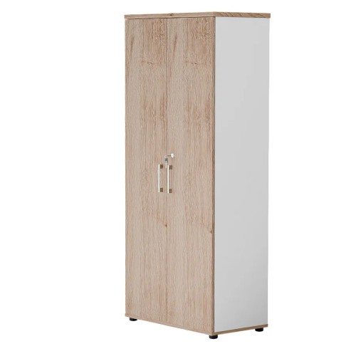 Szafa aktowa MP 585 | Premium, korpus biały, front nobile