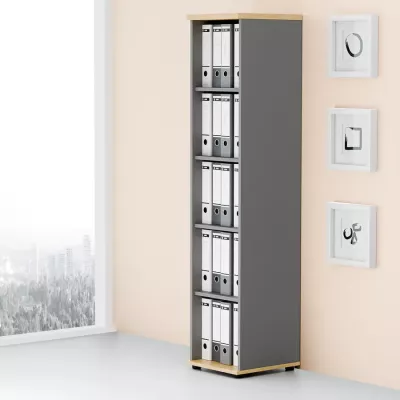 Regał na segregatory,  5OH otwarty -... 2