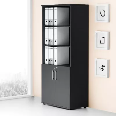 Szafa biurowa 5OH, półotwarta - MP... 2