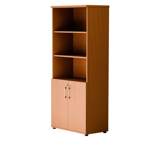 Dwudrzwiowa szafa półotwarta MP 582 5OH – nowoczesna i stylowa | Premium