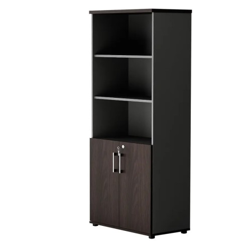 Dwudrzwiowa szafa półotwarta MP 582 5OH – nowoczesna i stylowa | Premium