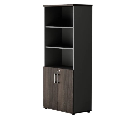 Dwudrzwiowa szafa półotwarta MP 582 5OH – nowoczesna i stylowa | Premium