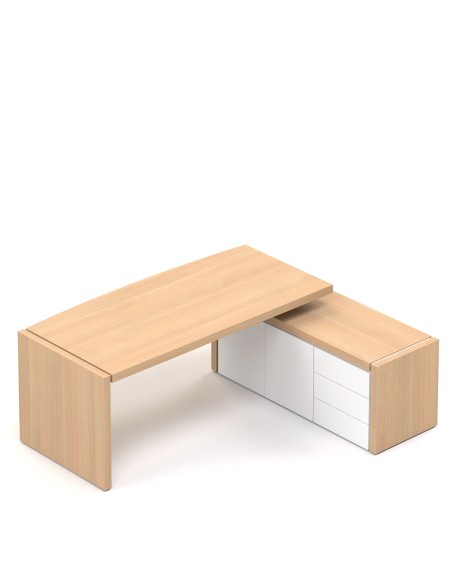 Biurko z komodą MF Z2 Z Fundamental | Azco