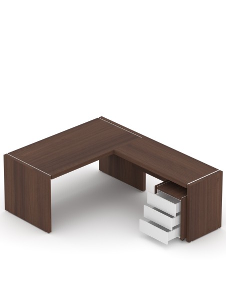 Biurko z kontenerkiem MF Z10 B Fundamental | Azco