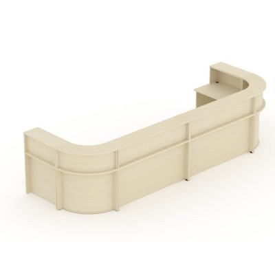 Lada recepcyjna, modułowa ML Z2 | 380x150x111 | Em-Box