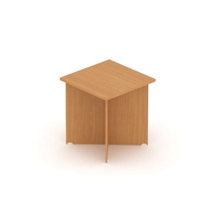 Stół biurowy, kwadratowy - MBKST 07 | Em-Box