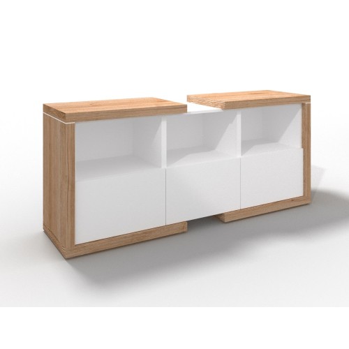 Zestaw Biurko, Szafa, Stół konferencyjny Lineart | Wyprzedaż | Azco